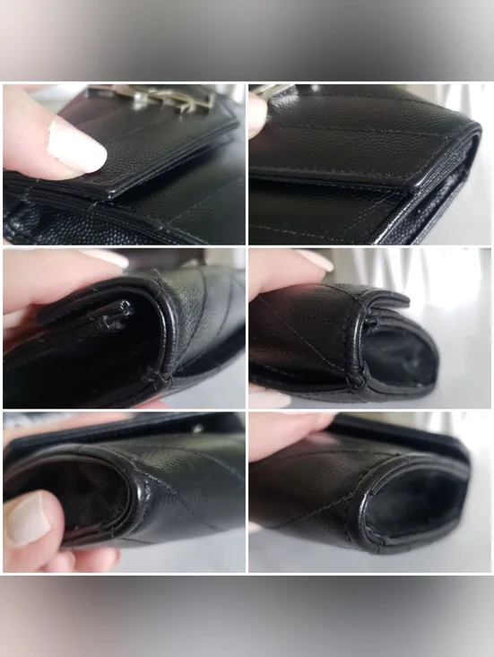 Authentic Pre-owned Yves Saint Laurent Envelope Compact Wallet - Picture 11 of 15